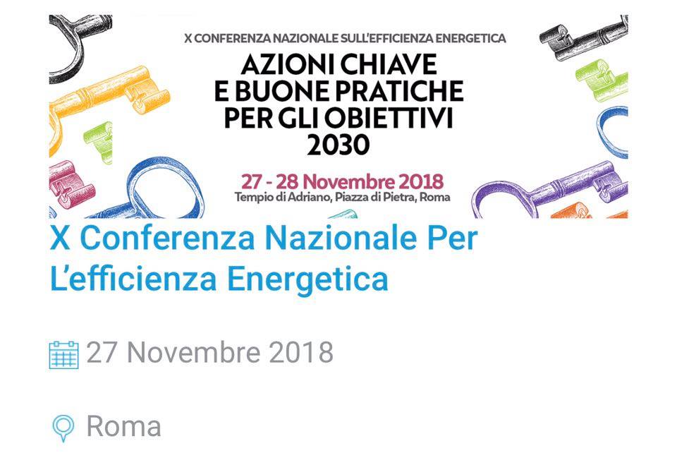 Domani saremo a Roma alla X Conferenza Nazionale per l'Efficienza Energetica per parlare delle azioni e buone pratiche per raggiungere gli obiettivi 2030.
#primalefficienza

Scopri il programma:
amicidellaterra.it…/decima…/programma_X_Conf.pdf
