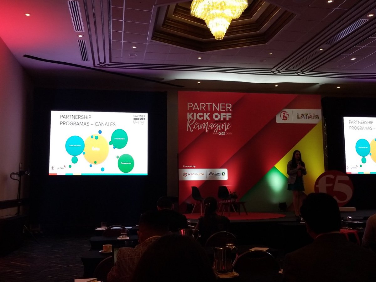 Elena Gomes shares new sales incentive programas for LATAM partners #ReimaginePE @F5NetworksLATAM