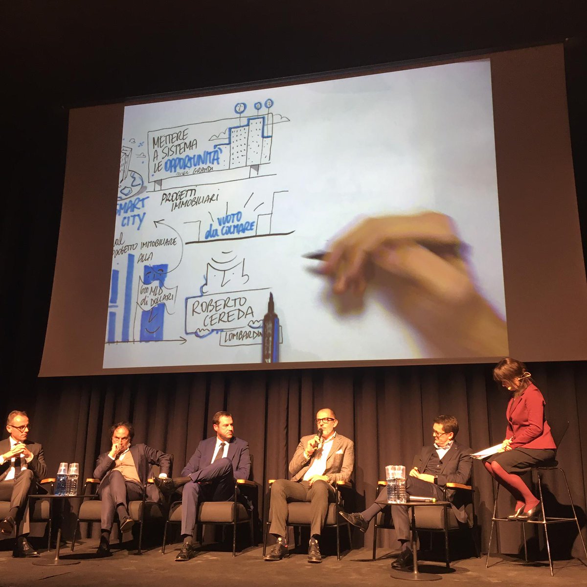 lombardini22's tweet photo. "Per noi #FHIVE2018 è un'opportunità di unire le forze per perseguire obiettivi comuni, significa creare un Competence Center che sia in grado di dare nuovo valore ai nostri progetti. Crediamo nella #collaborazione più che nella competizione". Roberto Cereda, socio #Lombardini22 https://t.co/I7tXI1K7D0