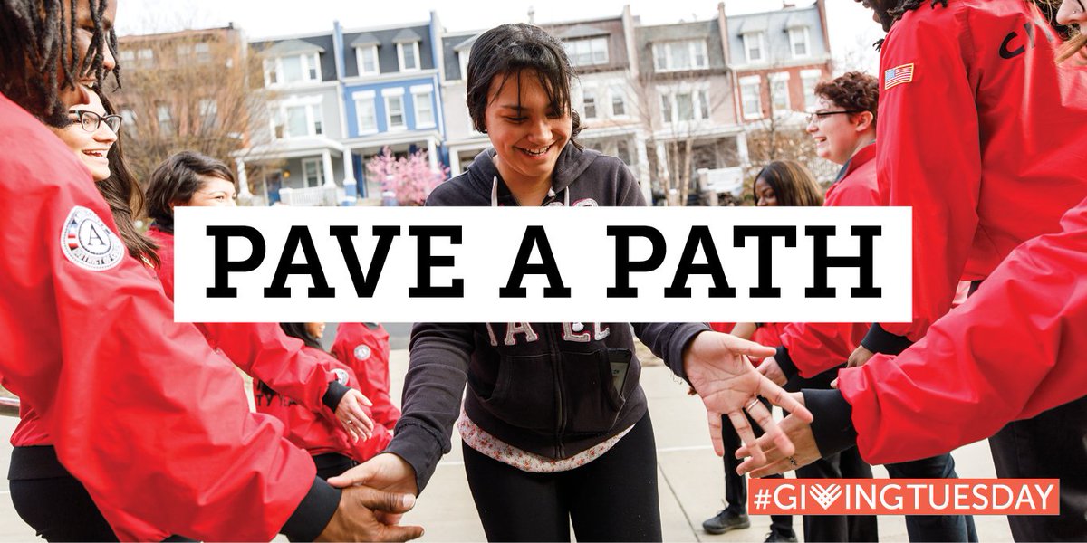 CityYearCLE's tweet photo. Tomorrow is #GivingTuesday! Stay tuned and follow along to see how AmeriCorps members are paving a path for student success #cityyearcle https://t.co/XWqVzVhe4j https://t.co/ria2jAEPkT