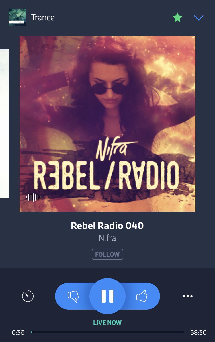 Emiel_1985's tweet photo. For the next hour #nowplaying @Nifra - RebelRadio 040 #NifraRebels #RebelRadio #TunedAtWork 🎶🎉 https://t.co/bql0Cmt4iJ