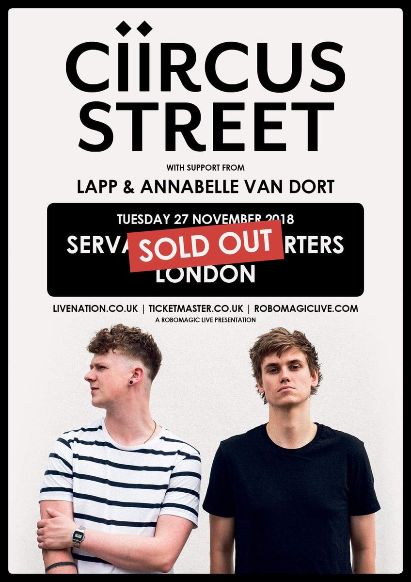 It feels a bit surreal to say this, but  our first ever London headline show has sold out! 

Let's have a big night, and we'll see you there! x