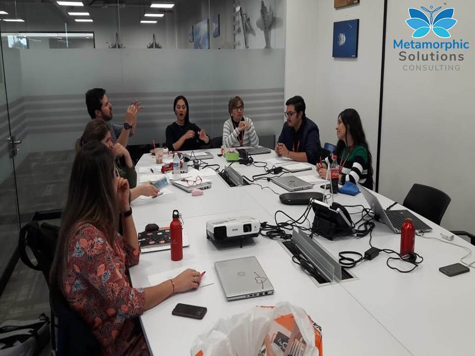 MetamorphicSol's tweet image. Taller: Me transformo.
Empresa: Avianca.
Día: lunes 19 de noviembre de 2018.
Actividad: Identificando valores.