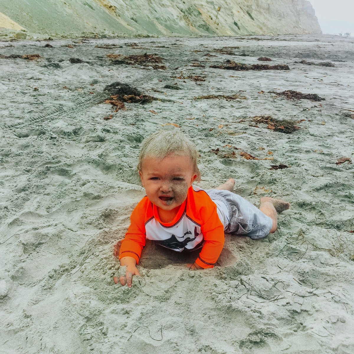 #CyberMonday #traveldeals are on the blog: bit.ly/cybermondaytra… Deals from cruise lines, hotels & #travel booking sites. #traveltip: I wouldn’t recommend eating the sand on your vacation. #travelwithbaby #travelwithkids #babycantravel #takeyourkidseverywhere #visitSD
