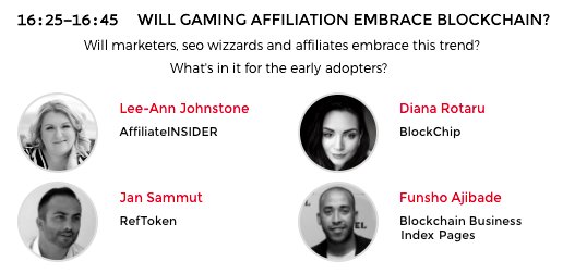 At @iGamingSummit #Malta, <a href="/jansammut/">Jan Sammut</a> plans to connect with brands and marketers who can profit from his other #blockchain technology venture, <a href="/RefToken/">RefToken</a>, and take it mainstream #affiliate #tracking #platform for the online gambling reftoken.io 🇲🇹