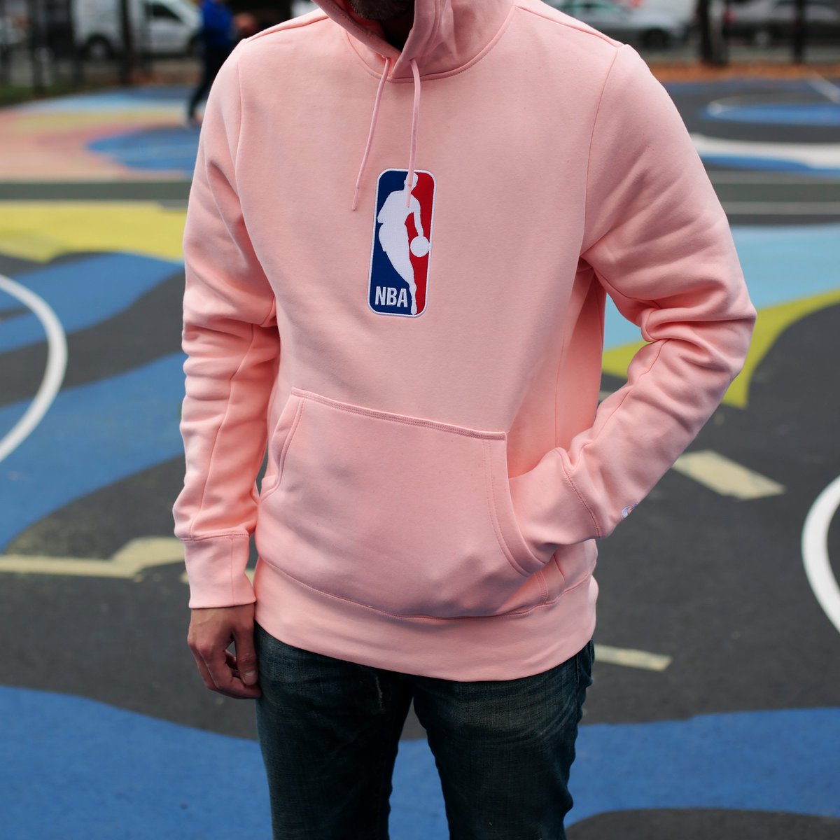 nike sb nba hoodie pink