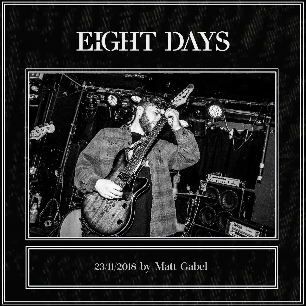 EightDaysUK's tweet photo. Our first show was a memorable one, next up is Bristol - Cafe Kino - 9th December https://t.co/SmzzfNtF6G