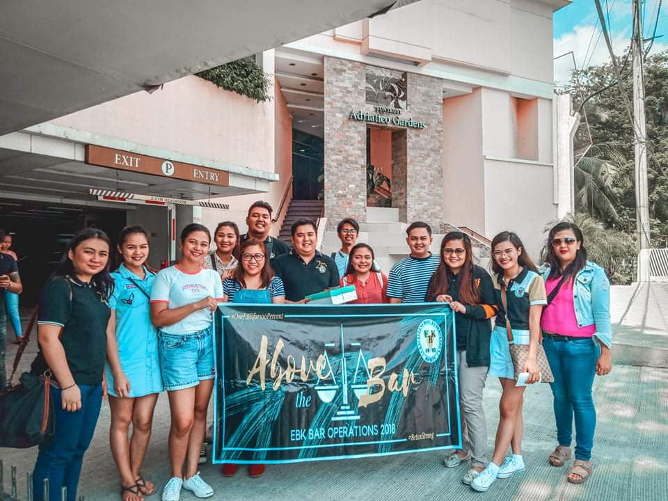 PatsFan1787's tweet photo. From the 1st Sunday to the 4th..The EBK Society was present in aid of its barristers and giving each one a reason to smile and a reason to move forward. EBK Bar Operations signing off!!!. Congratulations betans!!! #forEBK #oneEBKfor100percent https://t.co/J5fusVxvNr