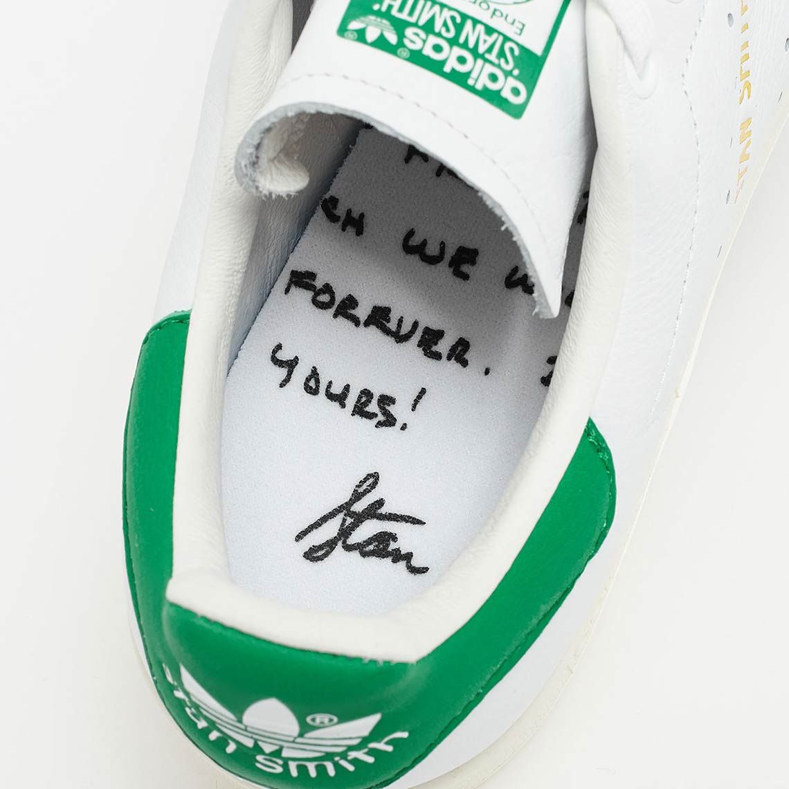 stan smith with signature