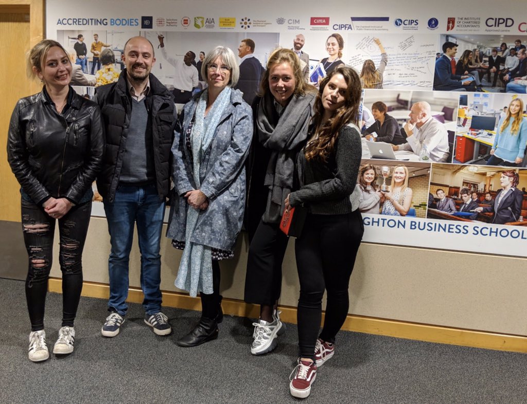 network_sap's tweet photo. Stuart McClure of @LovetheSales shared candid insights from a retail disruptor in a Lighthouse Lecture at Brighton Business School.  Lovely welcome for visiting BSc(Hons) Business Management students from Amsterdam @wittenborg_uni @uniofbrighton https://t.co/1iJ2eRLcbV https://t.co/7gbjT6FuQS