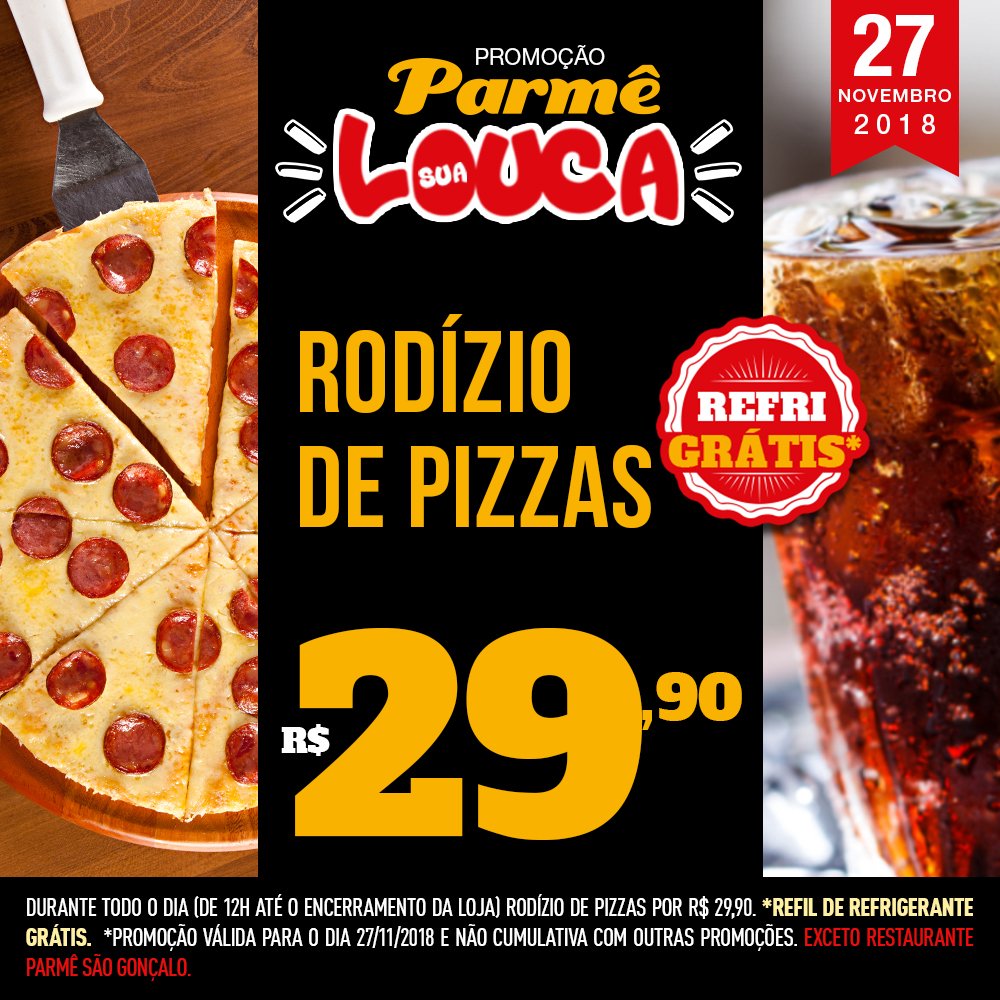 Pizza Place retoma atendimento presencial com rodízio e à la carte