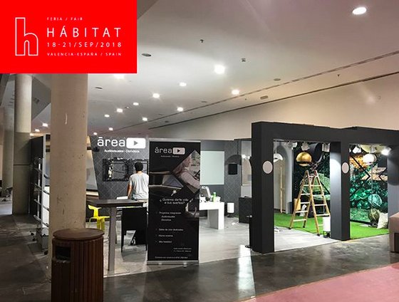 ArchSonora's tweet photo. Architettura Sonora at Feria Hábitat Valencia 2018, the International Fair for Innovation, Interior Design and Architecture. #ArchitetturaSonora #BespokeSound #FeriaHabitatValencia #InteriorDesign #Architecture #Innovation #OutstandingAcoustics https://t.co/hZfvCsZSkk