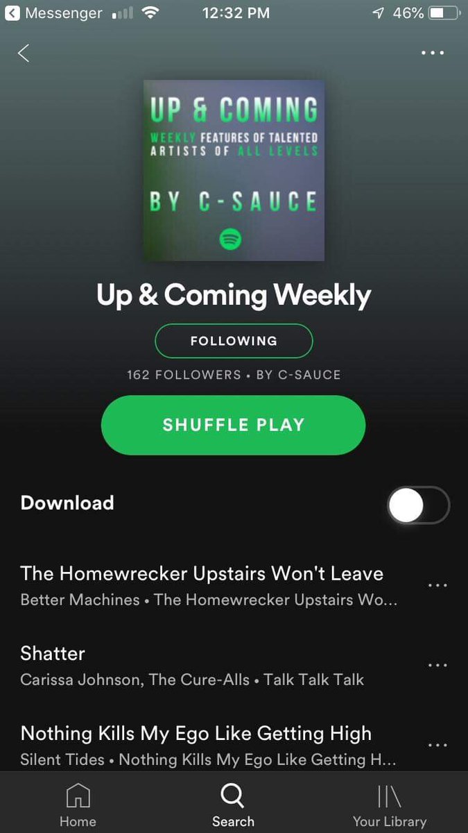 bettermachines's tweet photo. This week we’re featured on the “Up &amp; Coming Weekly” playlist on @spotify! Go give the playlist a follow and check out all the awesome bands that are on this week’s edition! https://t.co/72rTeIyMdf