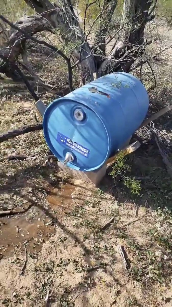 VOPwatch's tweet photo. #VOP are draining humanitarian water tanks along the US-Mexico border #operationbackyardbrawl #backthebrawl #veteransonpatrol #vopreal #lewisarthur @HumaneBordersAZ https://t.co/t2eb6fI0DF