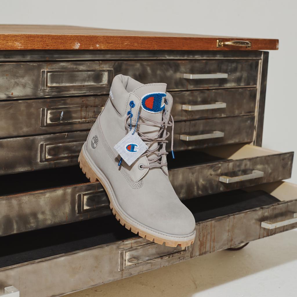 champion timberland collab footlocker