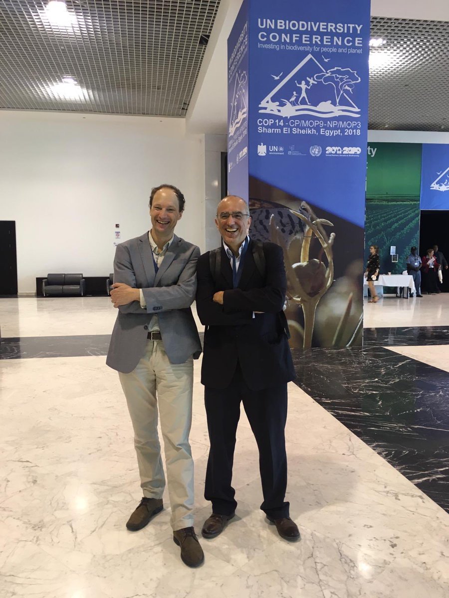 hmlfpereira's tweet image. About to leave COP14 after events on #rewilding , ⁦@IPBES⁩ Scenarios and ⁦@GEOBON_org⁩ @UNBiodiversity⁩ @jetzlab. Great to see progress towards Aichi 2020. So much happening!