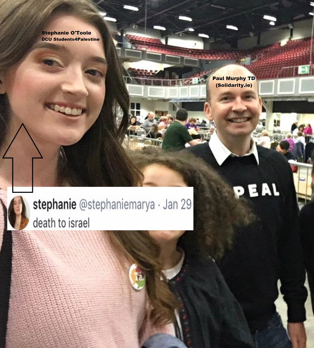 ZionIreland's tweet photo. @DublinCityUni student and @solidarityie member calls for #DEATHtoJews! @frances_black @paulmurphy_TD @cllr_ginokenny @RuthCoppingerTD @JoeHigginsSP @NiallCollinsTD @Irish_Chutzpah @irlisrAlliance @markhumphrys @MickBarryTD @cllrmobrien @thejournal_ie @DonalOKellyInfo @caulmick https://t.co/oxOM9YgfM6