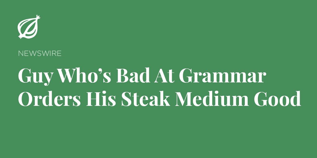 For more exemplary journalism, visit theonion.com.