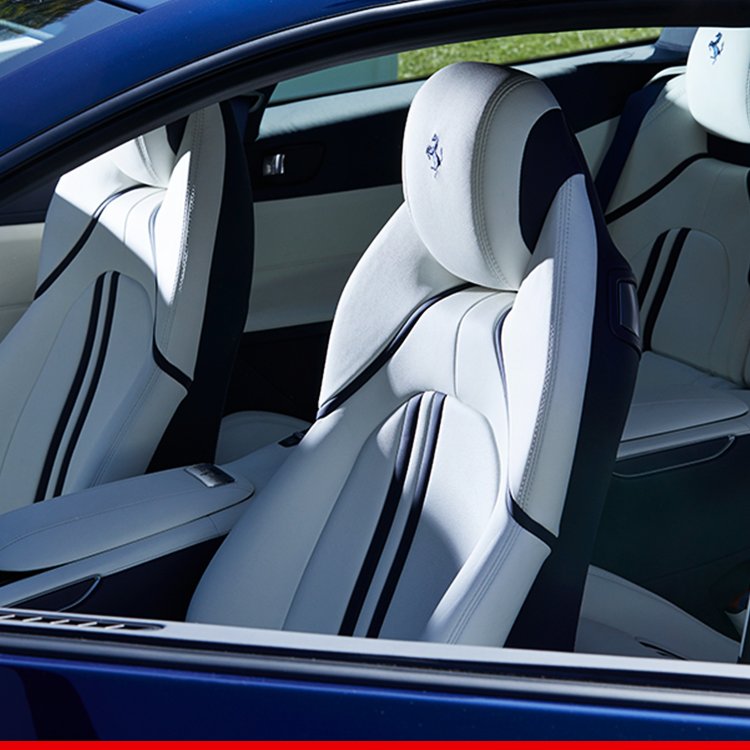 Ferrari Usa On Twitter The Tailormade Ferrarigtc4lussot Polo Concept Exudes Elegance With A Blu Le Mans Body And Polare And Blu Sterling Interiors This Special Configuration Was Inspired By The Glamour And