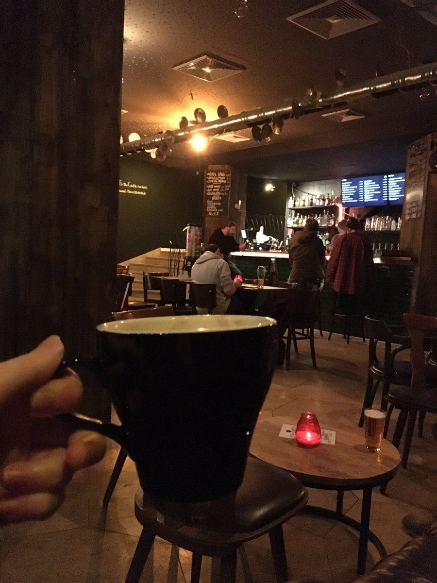 Plotting and planning for 2019 with hot chocolate and the best hip hop playlist team B&amp;HP have heard in a bar...📝