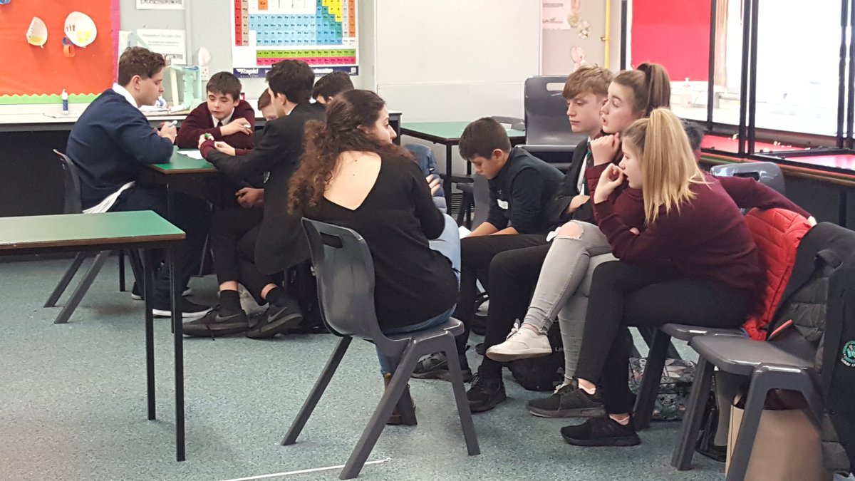 FlintHighPSHE's tweet photo. Always great to welcome visitors to our school. Another fantastic afternoon for our students to spend time with @JuvenileCrime and @touringschools @ClwydTweets #MondayMotivation https://t.co/ql843pf1tK