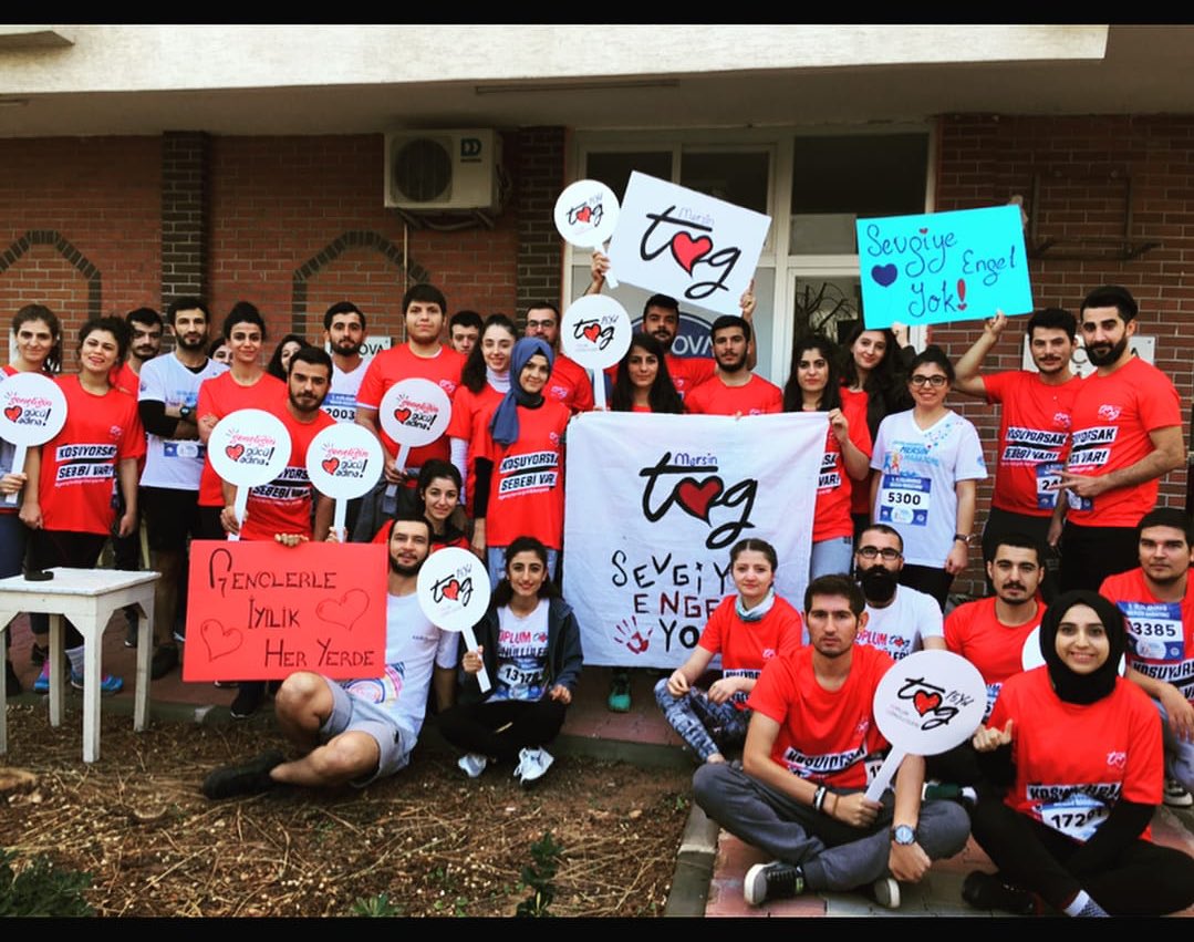 4.Uluslararası Mersin Maratonu’nda Mersin T❤️G olarak yaptığımız “Sosyal Sorumluluk Projeleri” için bizimle beraber koşmaya ne dersin?🤔 
16 Aralık Pazar günü Saat 10.00’da yan yana olmak ve bu maratonda hep beraber koşmak için haydi müsaitlik bildir 🤗 #koşuyorsaksebebivar 🏃‍♀️🏃‍♂️