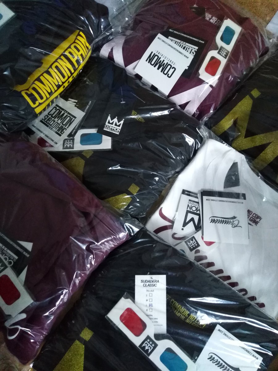 COMMONSCLOTHING's tweet image. Enorme respuesta que hemos tenido en el #BlackWeekend gracias a todos y todas por vuestro apoyo, esto sigue! Juntos nos haremos grandes. commonsuburbanclothing.com