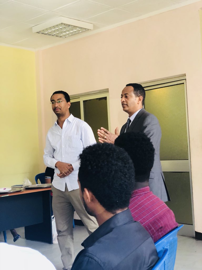 fitsumaregaa's tweet photo. Thanks @nahomt for a constructive talk about your ICT journey with @EthioInvestment overbreakfast today. Our Unis deliver strong ICT graduates who can serve businesses &amp; gov’t to modernize &amp; improve. But they are stifled. And so are we. We NEED to BEFRIEND to businesses #Ethiopia https://t.co/9gPx7zTDtj