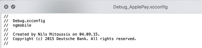 Regarding #ApplePay: I just found this in the @DeutscheBank app. https://t.co/vICbjGDesa<a href="/tag/applepay"class="tags">#ApplePay</a>