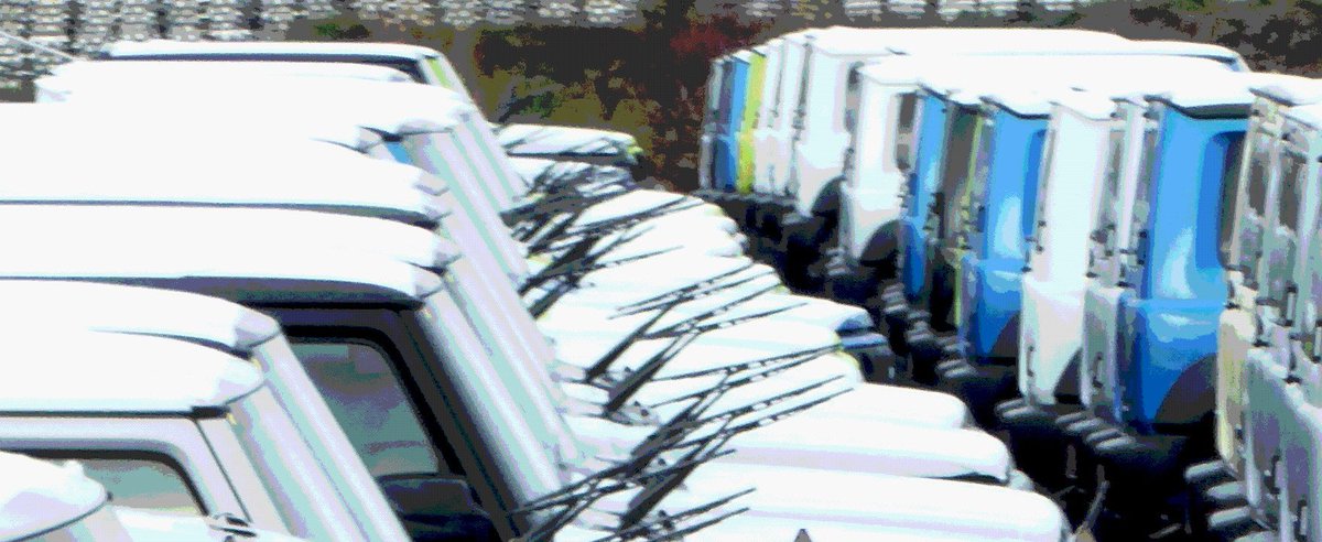 KevinEvents's tweet photo. Not sure if this counts as a car spot. @sf4d74 @simonscarspots Suzuki Jimny 2019 cars now in the UK . Demo cars go out Dec 18, first customer orders Jan 19. Waiting list almost a year. (No security guards were harmed in the taking of these photos) https://t.co/d2voRw4ySV