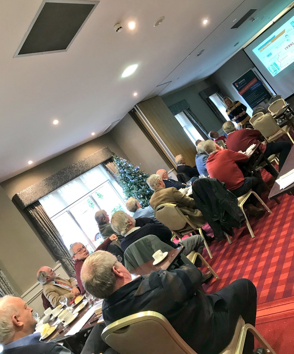 JoAnne_Dobson's tweet photo. 👏 Blown away by the generosity &amp; support of the members of Enniskillen Rotary Club for the work of @kidneycareuk ! Thank you for your kind invite for me to join you today &amp; #KeepItRenal in #Enniskillen 🎄@killyhevlin https://t.co/1Uj7k7GUGV