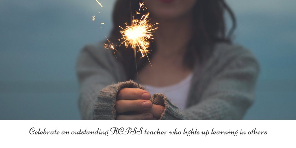 Dibblista's tweet photo. Nominate an outstanding educator for the HCPSS Washington Post Teacher of the Year!  Go to https://t.co/BPHp76N4IQ and complete your letter of intent! @HCPSS @JKrownapple @BrianBassett10 @PrincipalECos @BillJBarnes @marcyleonard315 @GorzoCorine #HCPSSTOY https://t.co/FHdrB0eVF4
