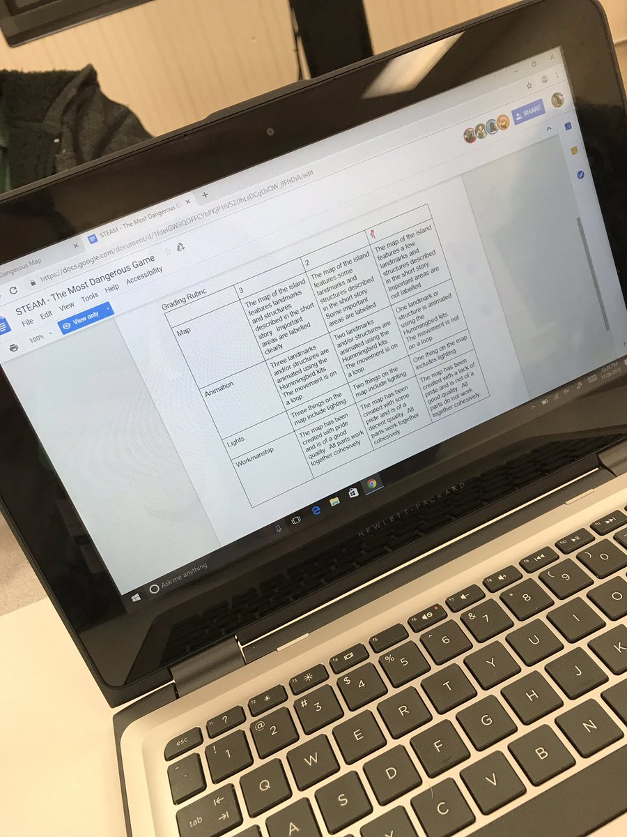 emilycnestor's tweet photo. Ss in @kevin_studdard’s class are getting ready to start designing their #animatronic Most Dangerous Game maps using @birdbraintech Hummingbirds. Ss know exactly what they have to do to show mastery thanks to their awesome #rubric! #techinela #DLPCoaching #exceptional https://t.co/3K1kpPXOpk