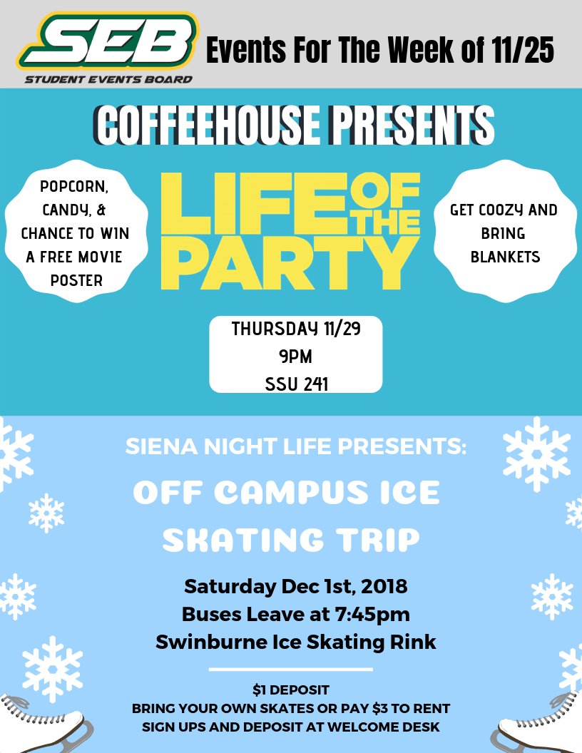 Siena Student Events tweet media