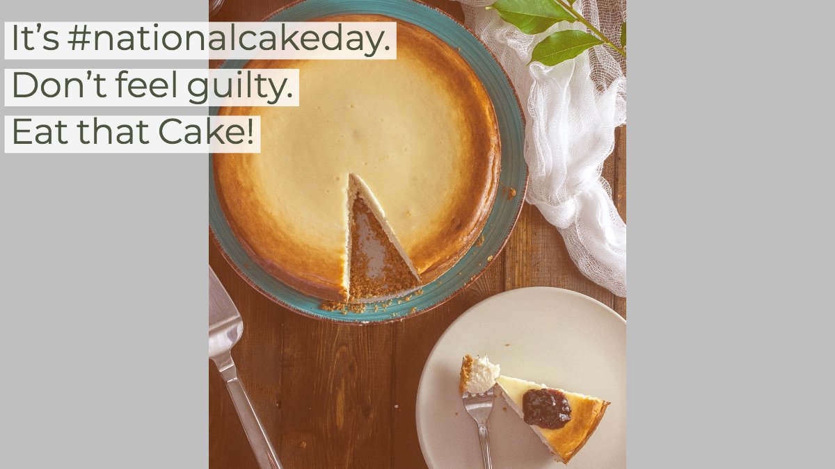 holisticsilk's tweet photo. It’s #nationalcakeday So forget the #pretox better to start it on an #evennumber tomorrow will be #28sleeps till christmas. That’s fine instead #treatyourself. Be #guiltfree https://t.co/fJ5LZf72Tm