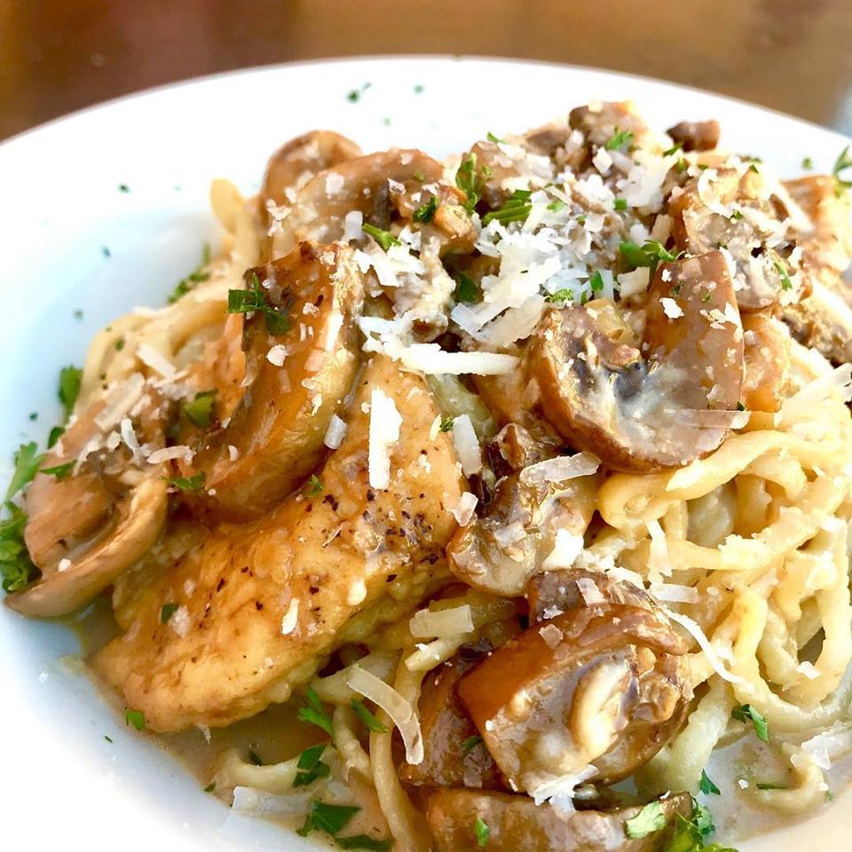 11/26/18: Chicken with Creamy Marsala Sauce &amp; Salad  - Today’s Special at Maui Pasta #Restaurant in #Scottsdale! $12.
 Come in for some #italianfood Today!
7704 E Doubletree Ranch Rd #115... Hope to see you soon! Aloha!