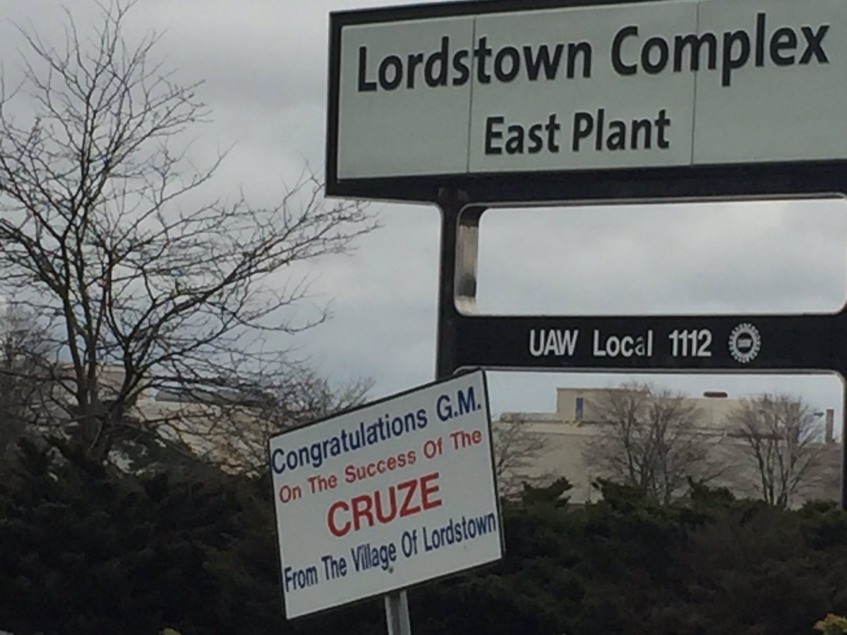 DZarrella19's tweet image. Local 1112 President is vowing that he and lawmakers will do everything they can to lobby for a new GM product to come to this plant after they stop making the Chevy Cruze in March. @cleveland19news
