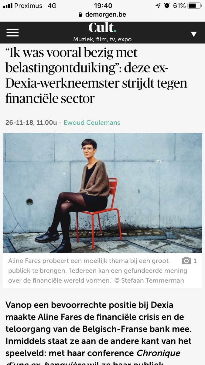 Bij #Dexia waren het allesbehalve koorknapen. Onder meer omdat de gemeenten en de Beweging verslaafd waren aan de dividenden. Maar voor de zoveelste keer: belastingontwijking is geen belastingontduiking en vice versa #justisjust