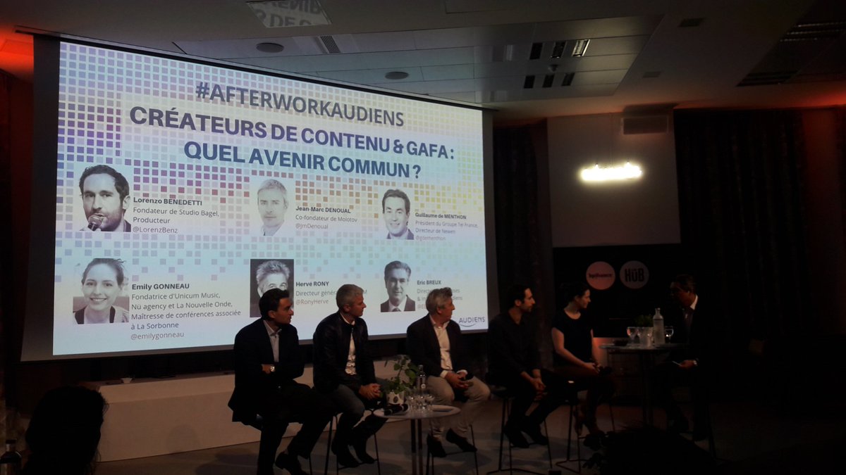 Gigscene_net's tweet photo. Créateurs de contenu & GAFA : quel avenir commun?
#afterworkaudiens @emilygonneau @LorenzBenz @JmDenoual @gdementhon @RonyHerve @EricBreux https://t.co/CQsNyS4BRI