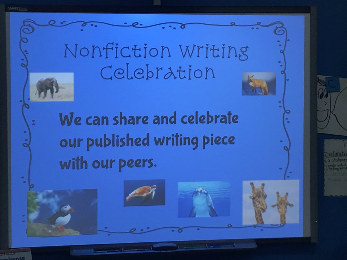 howdymrsshaffer's tweet image. We are having a blast celebrating our nonfiction animal books and writing wows and wishes for the authors! #DWEeagles