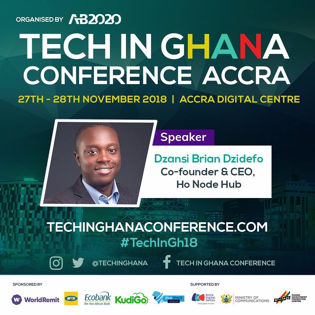 dzansibrian's tweet image. I would be sharing the work we doing to bridge the digital skills divide and inspire local innovation at @Honodehub at the 2018 Tech in Ghana Conference 

#TechInGhana #TechinGH18 @TechInGhana