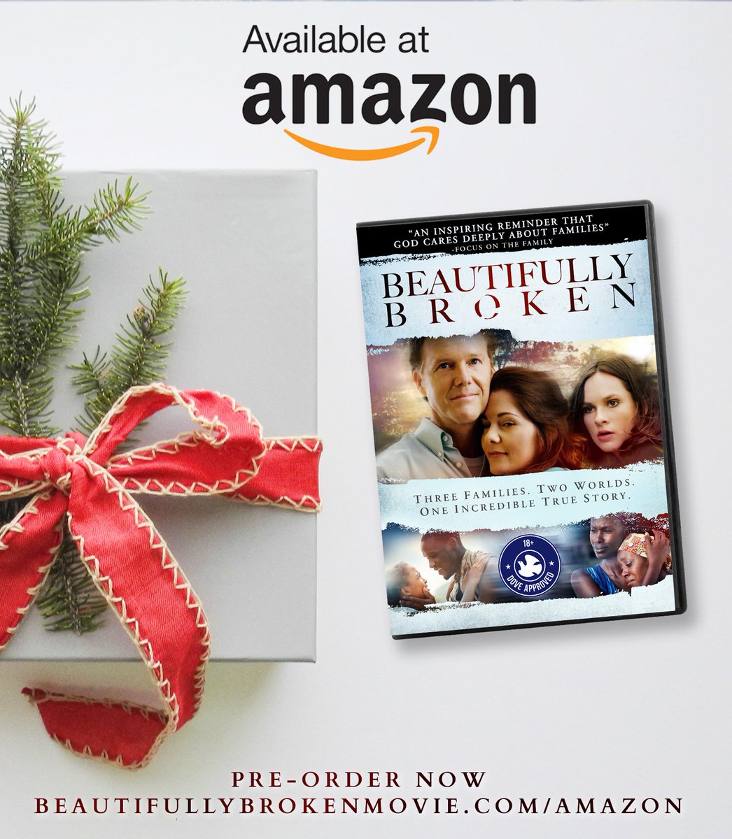 It's Cyber Monday! Discover the true story of three families whose worlds collide in this powerful film about faith, family, redemption &amp; reconciliation! Beautifully Broken is available on DVD December 4th! Pre-Order your copy today on Amazon at beautifullybrokenmovie.com/amazon