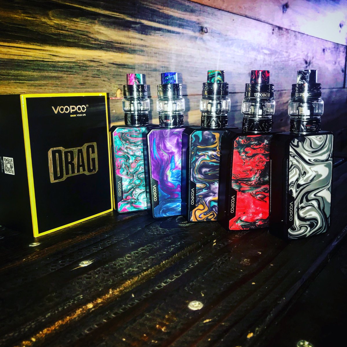 VVVapes's tweet photo. Drag 2 Kits
.
.
.
#vape #vapetricks #vapenation #vapehard #vicsviciousvapes #viciousfam #vapestyle #hardcorevaping #subohmlife #calivapes #calivapors #girlswhovape #guyswhovape #trashtheash #notblowingsmoke
Warning this product contains nicotine nicotine is a addictive chemical https://t.co/h2gooapL7z