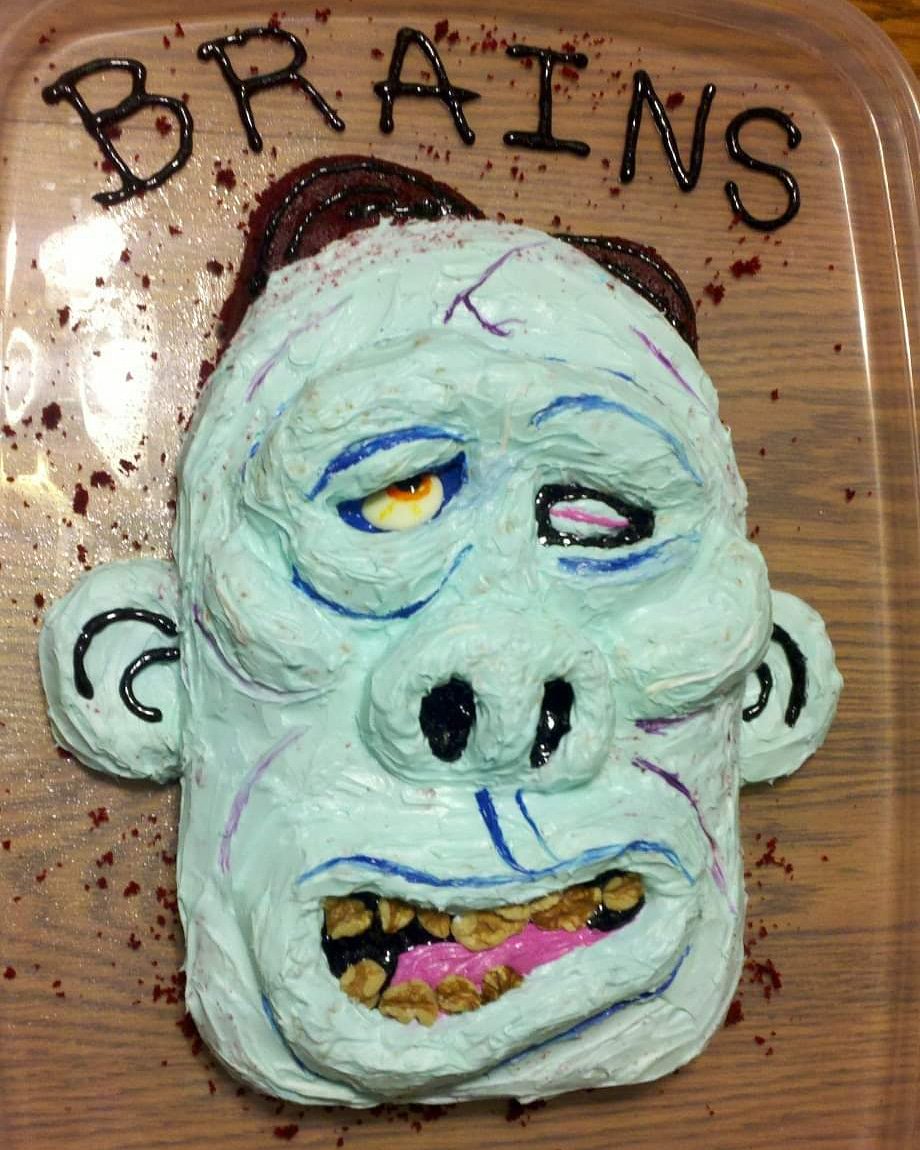 BigRagu75's tweet photo. Almost forgot! It's National Cake Day! Here's one that I created! #laikastudios #custom #paranorman #zombie #cake #dessert #animation #character #customcakedesign #frosting #cakesofinstagram #food #fun #birthdaycake #baked #bakery https://t.co/UW2ZZV0ink