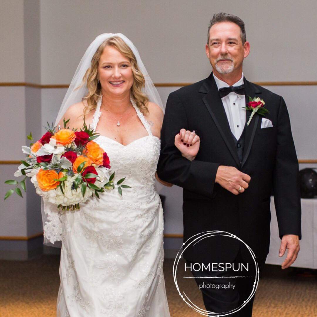 Eyebrows_Earl's tweet photo. Mr. &amp; Mrs. Gahm #HappilyEverAfter https://t.co/Nchl3cBaSF