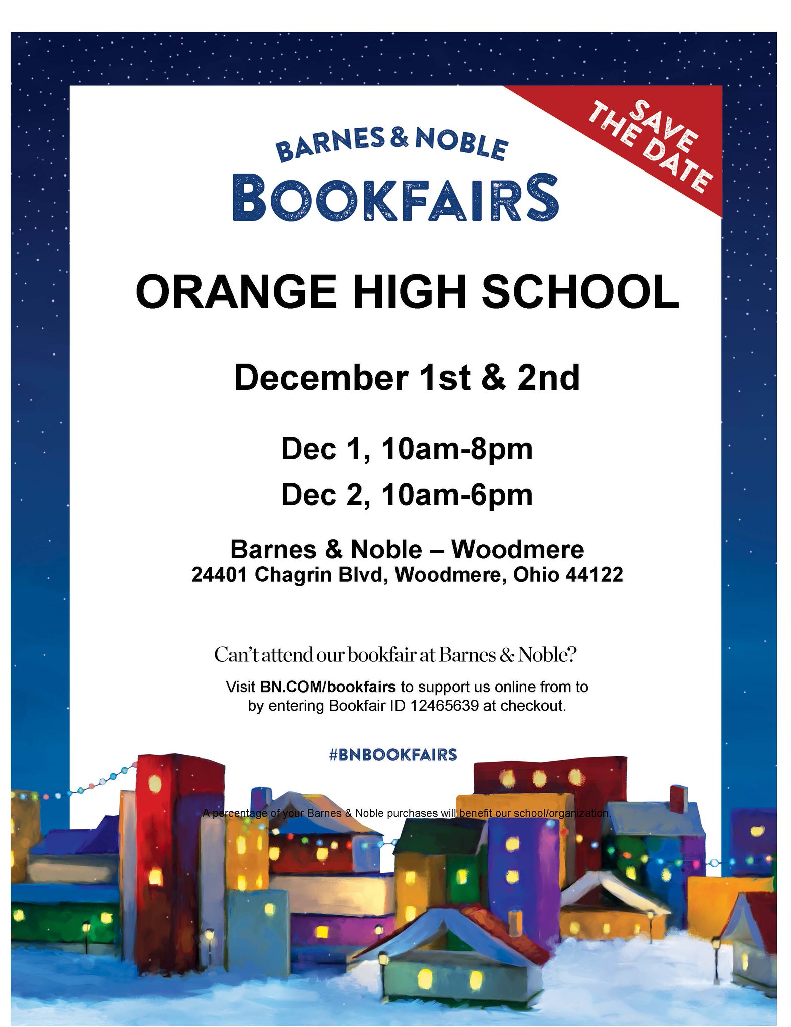 Orange Hs Pta On Twitter Check Out The Bookfair December 1st And