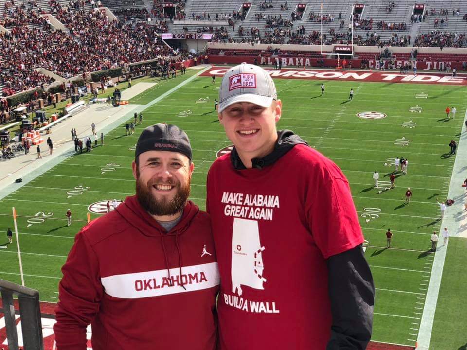 XRTickets's tweet photo. This past weekend, Carl Albert Football coaches @CACoachMaddux and @jmh_140 hit up ole Tuscaloosa to catch some Alabama Football! Thank you for your business! #XRLYFE  #RTR https://t.co/c3QWHv5Cfo