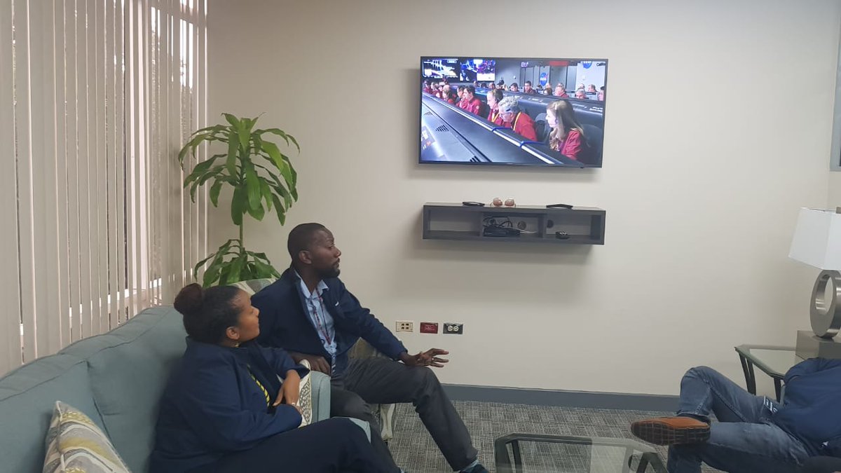 We're watching the #MarsInSight landing here <a href="/teleiossystems/">Teleios Systems Ltd.</a>! 
#Mars
#MarsLanding
#Excitement

All the best, <a href="/NASAJPL/">NASA JPL</a>