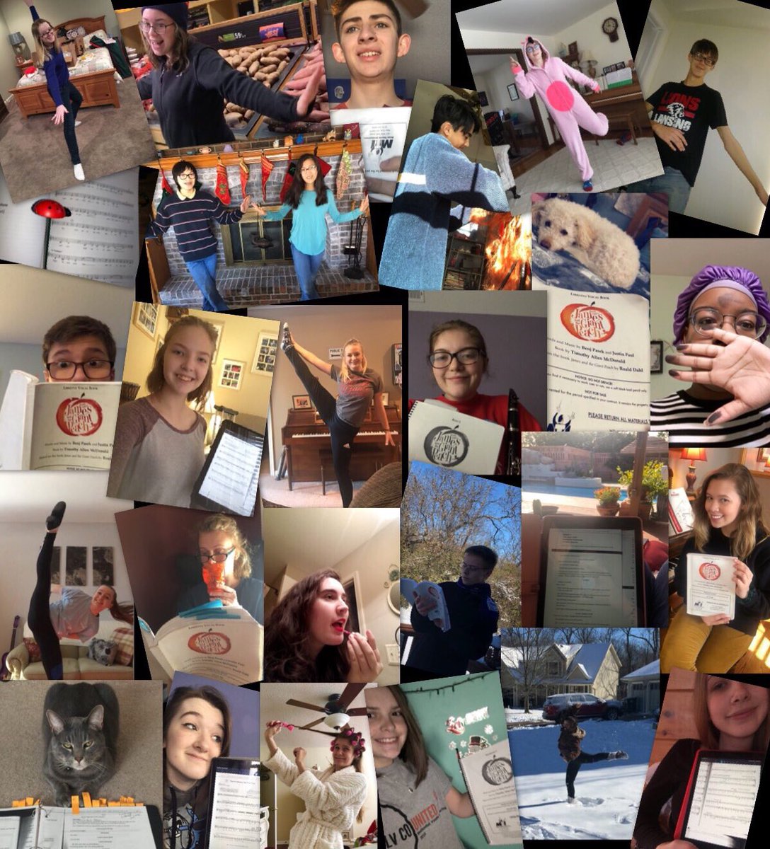 It may be a snow day but the James and the Giant Peach cast doesn’t take days off. They’re ready to share a beautiful story with you this Thursday, Friday, &amp; Saturday at 7 PM! TICKETS: our.show/lansingtheatre…