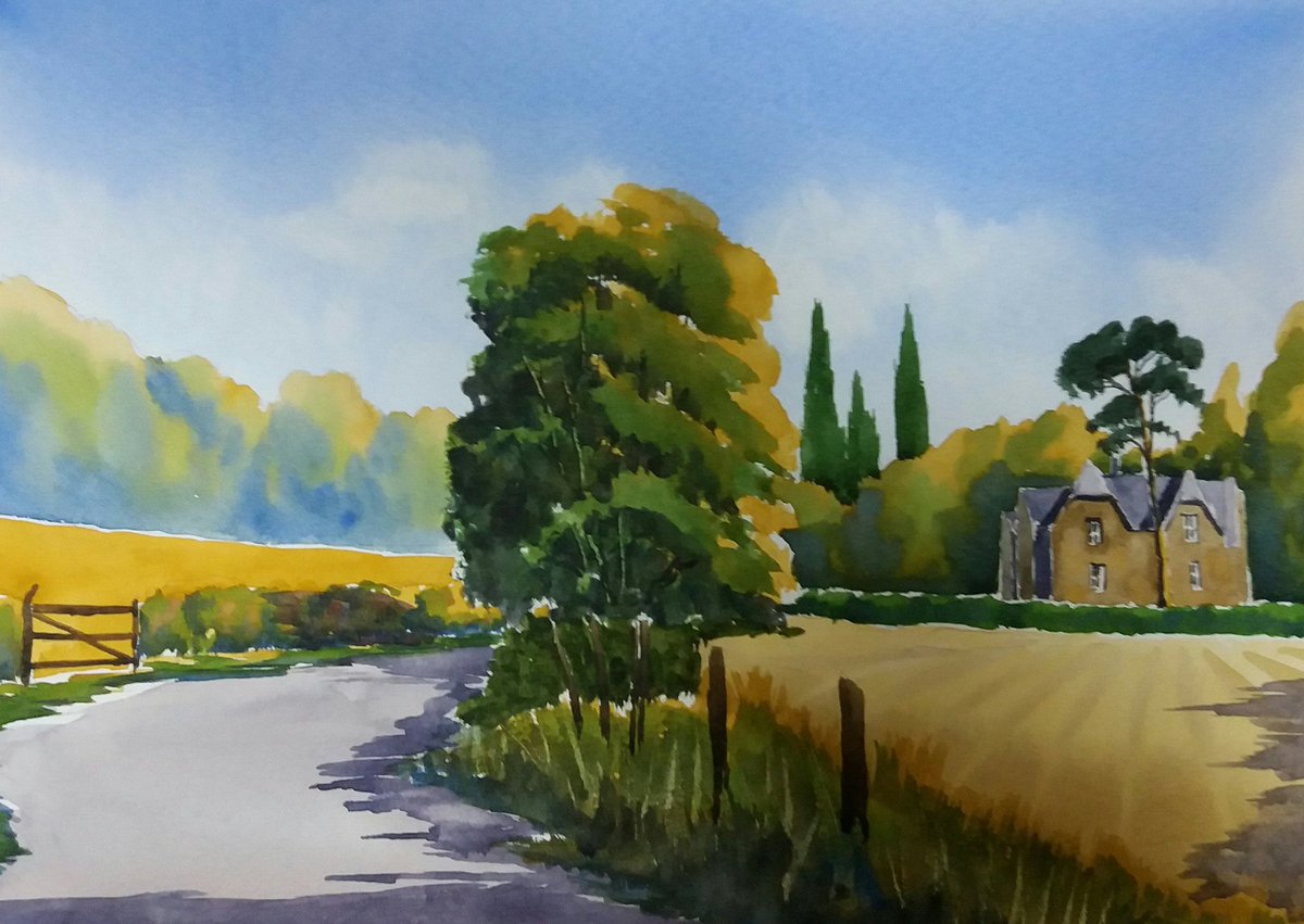 Luke_McTaggart's tweet photo. Had a great day working with @charlesevansart at @drywaterarts centre yesterday. Thanks Charles and everyone who came (and thank you @Alnwickfrances for a delicous lunch!) #art #artist #watercolour #workshop #makemovemeet https://t.co/JK6H4yPzFE